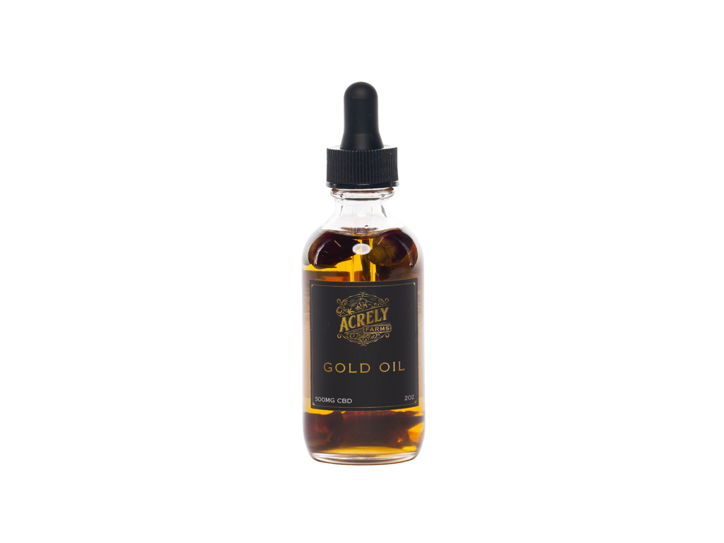Gold CBD Body Oil