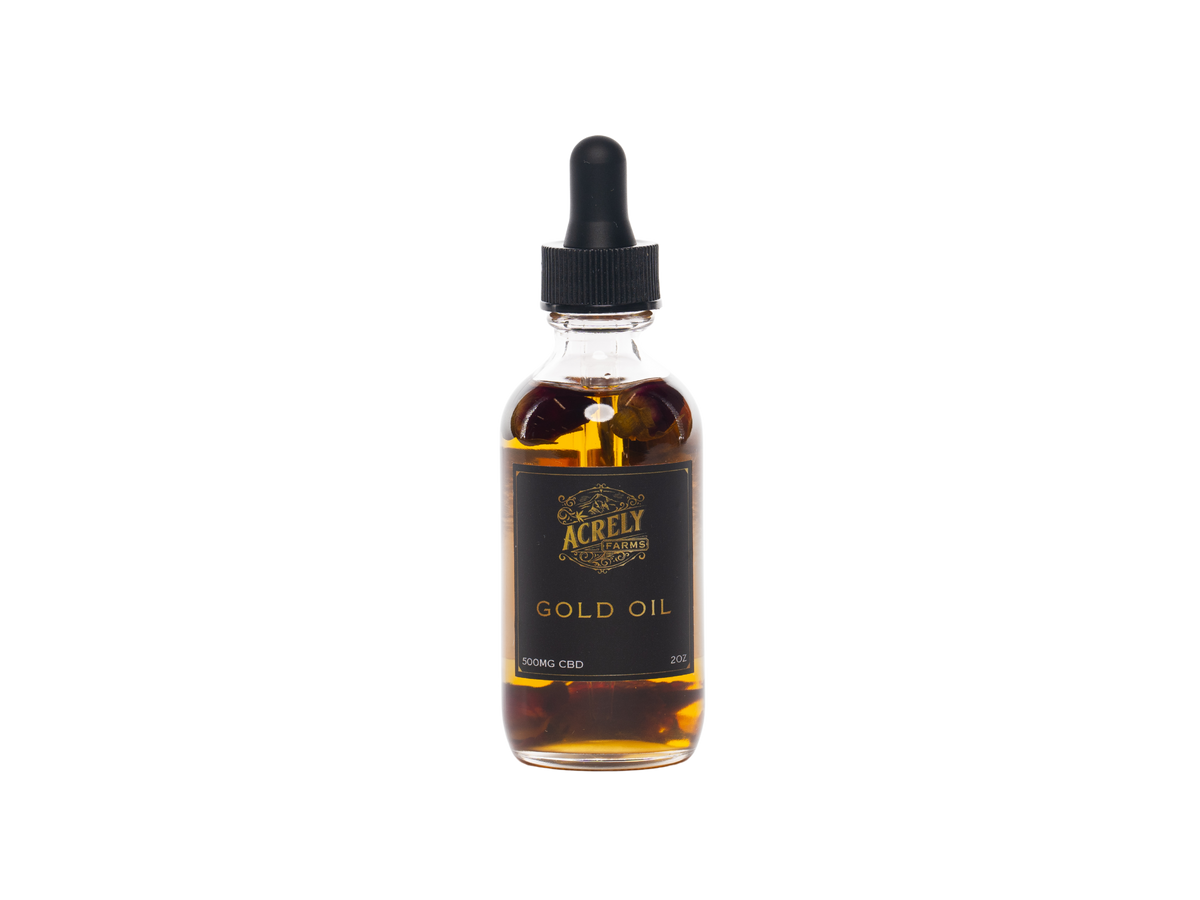 Gold CBD Body Oil