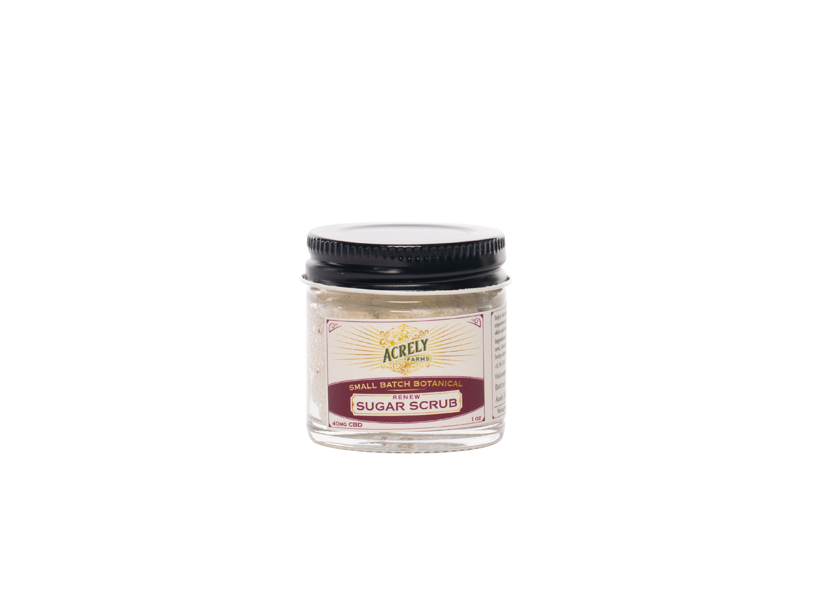 Mini Renew CBD Sugar Scrub