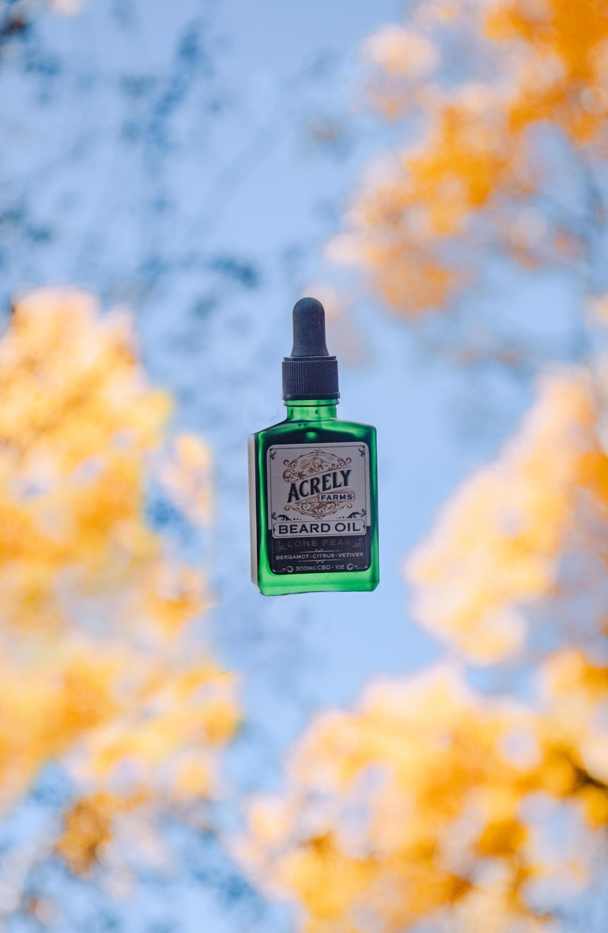 Mini Lone Peak CBD Beard & Facial Oil