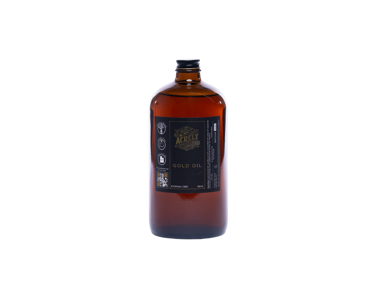 Bulk Gold CBD Body Oil - Liter