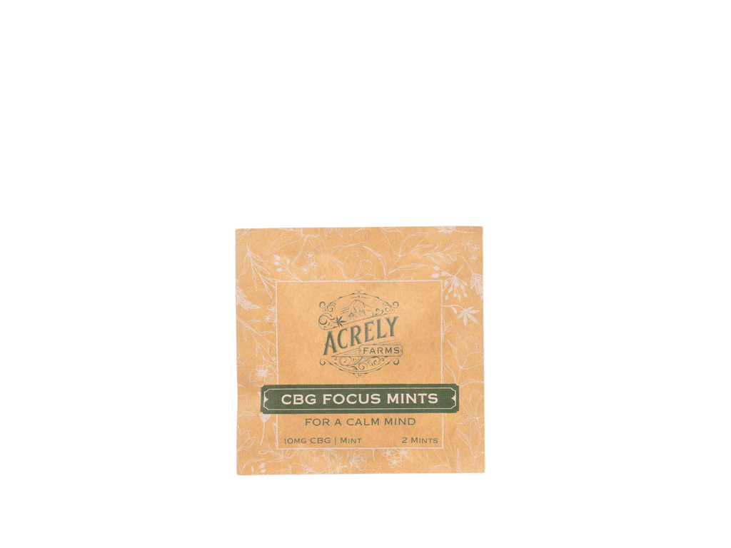 Sample Pack CBG Focus Mints