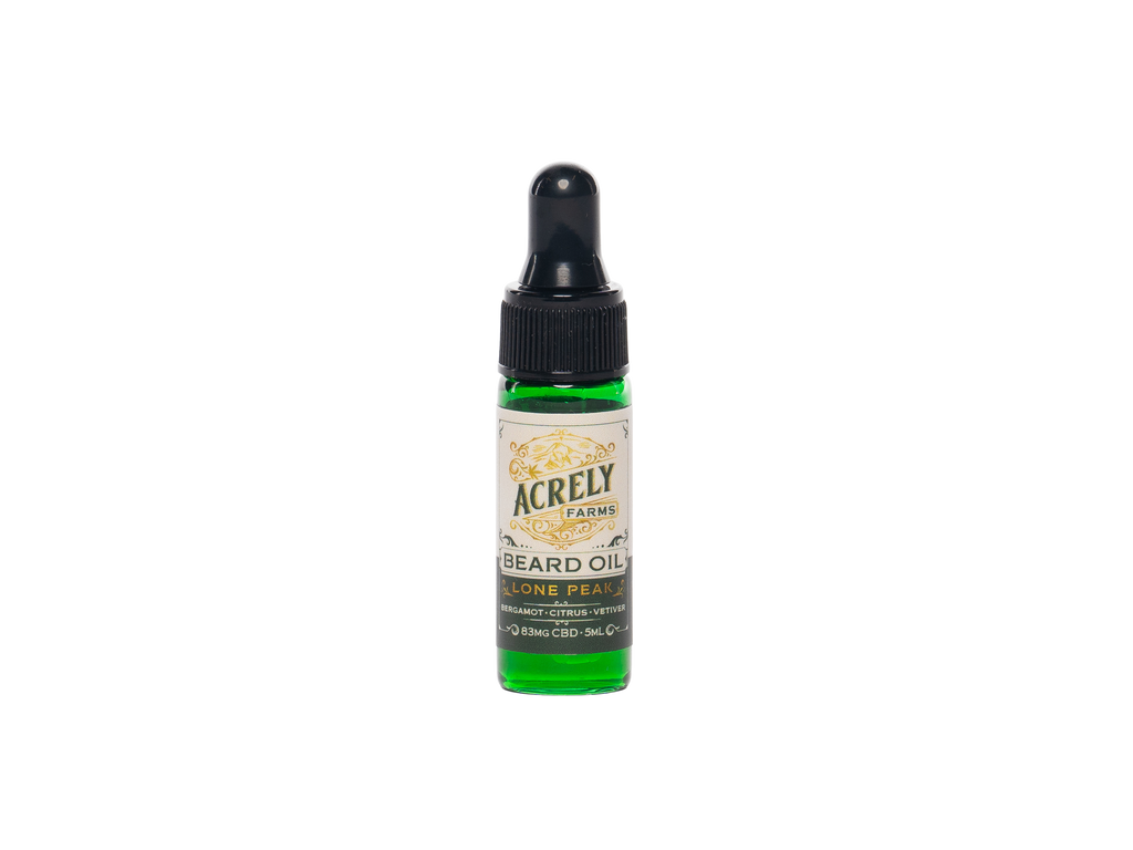 Mini Lone Peak CBD Beard & Facial Oil