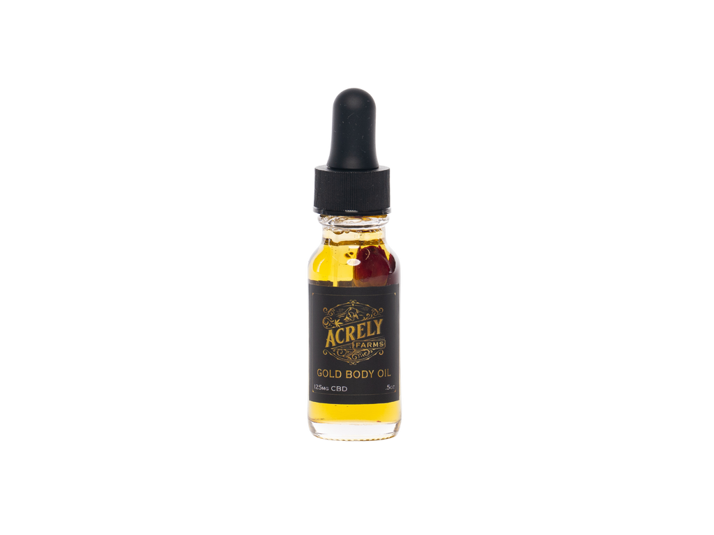 Mini Gold CBD Body Oil