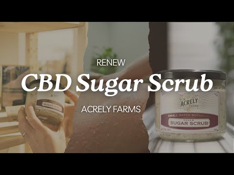 Mini Renew CBD Sugar Scrub