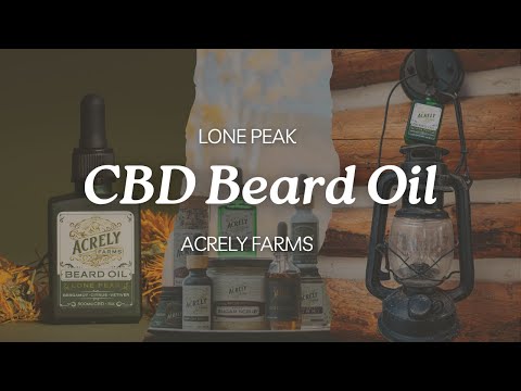 Mini Lone Peak CBD Beard & Facial Oil